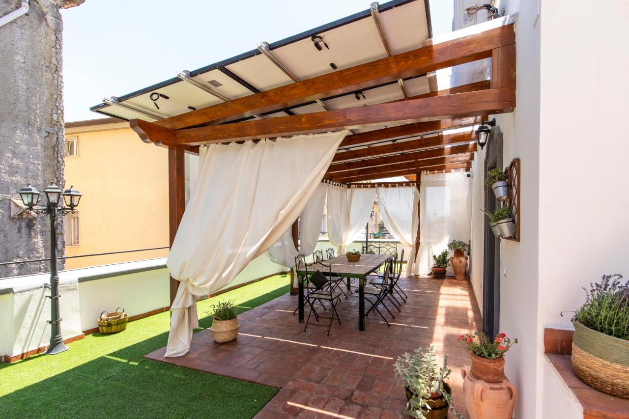 B&B Dimora Mazzarino Neapel Exteriör bild